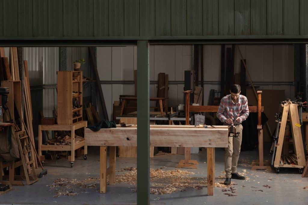 workshop melbourne fine furniture Lloyd Brooke Furniture