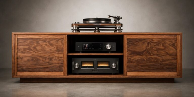 Hosking Sliding Door Audiophile Cabinet Front