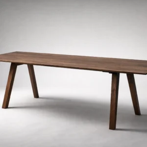 Vaeda Walnut Dining Table Workshop Studio Backdrop 2