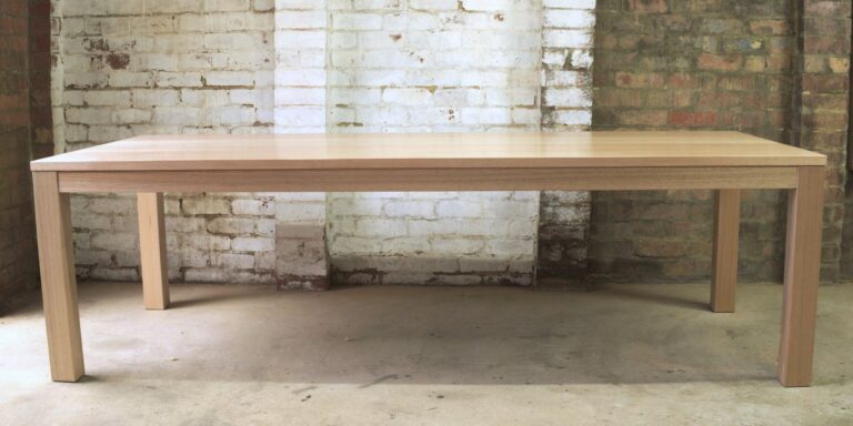 Bespoke Dining Table In Vic Ash
