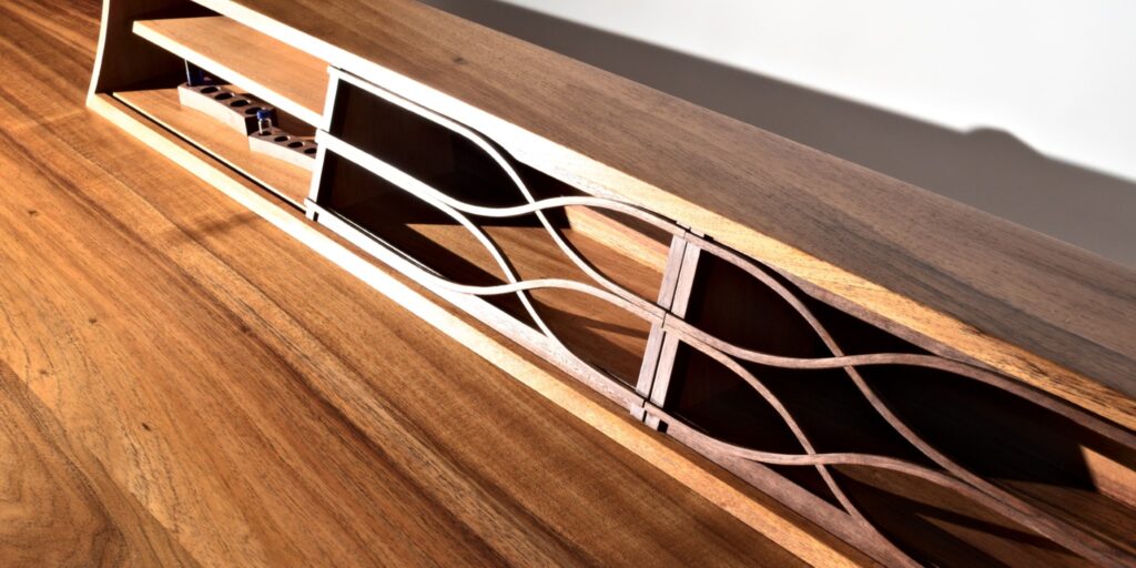 sliding door hutch