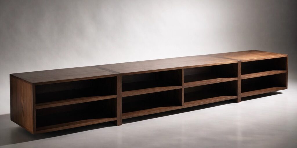 Tūāpapa Console Solid Walnut Full Profile 2