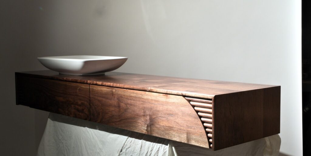 Lumen Vanity Architectural Walnut