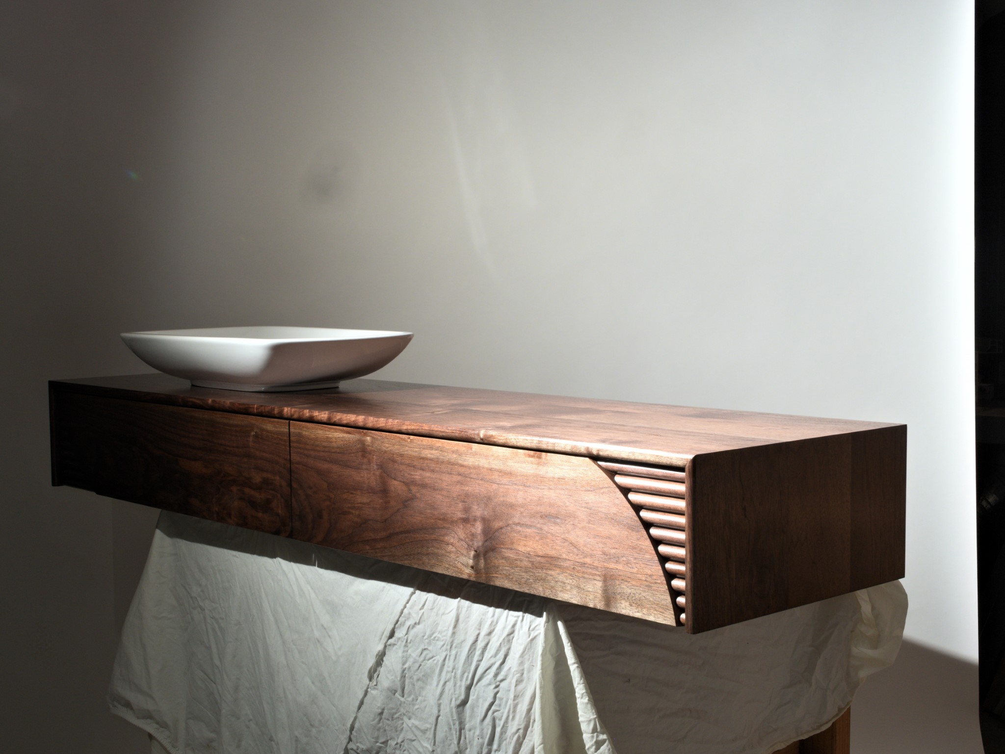 Lumen Vanity Architectural Walnut