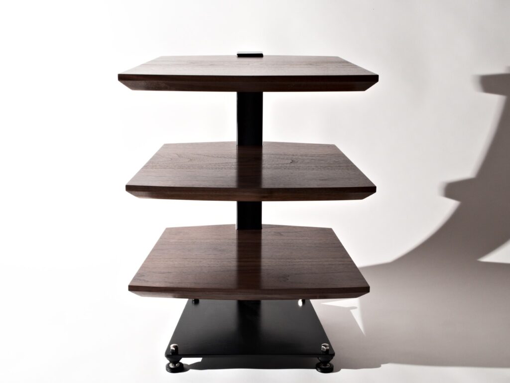 Tahuhu Audio Rack Turntable Placement