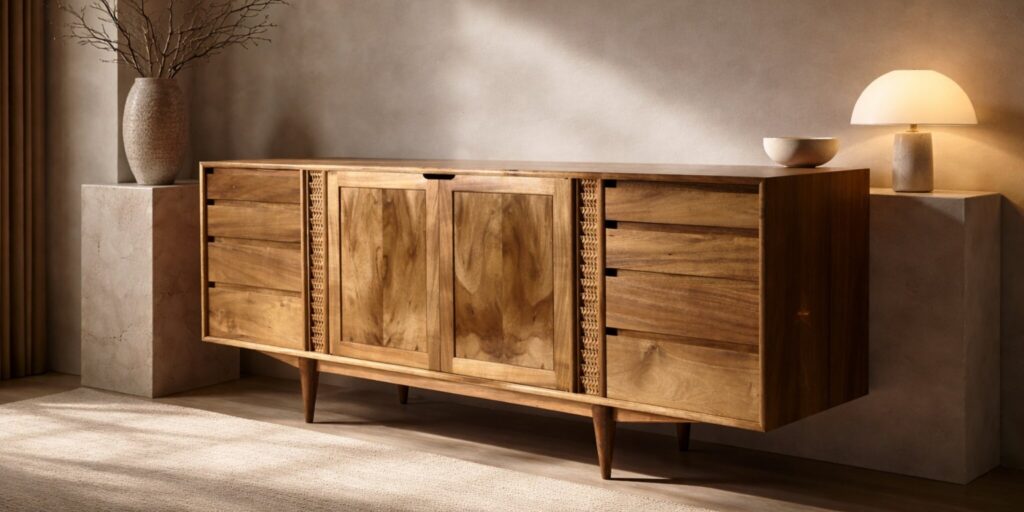 Rere Cabinet In Interior Scene