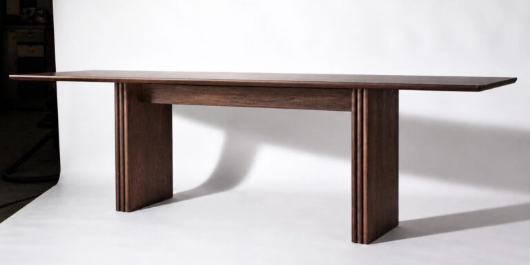 Monastery Table Angle View Profile